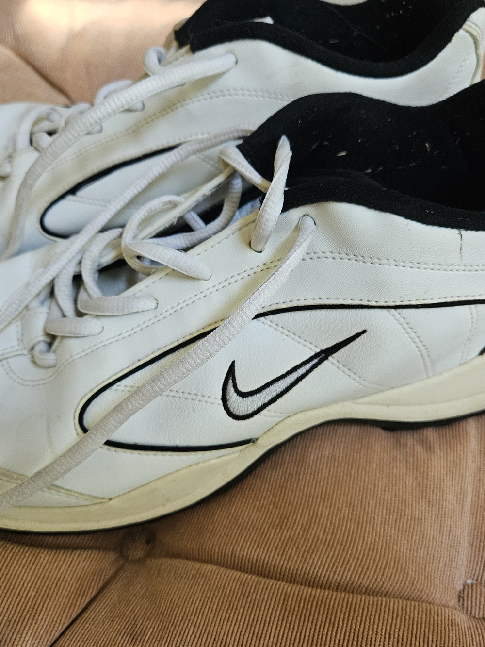 Nike Golf Men’s White & Black Shoes